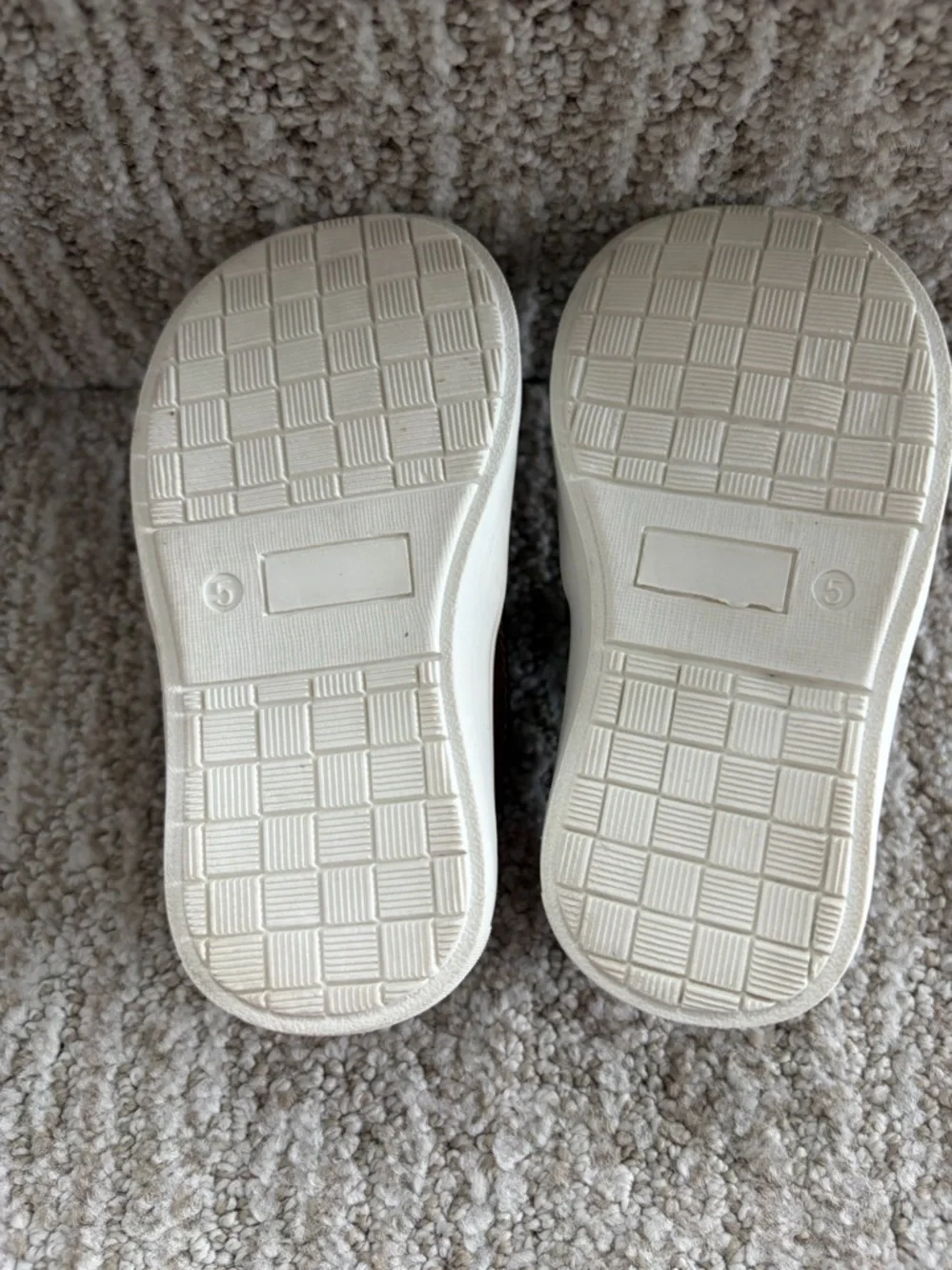 Simple Joys by Carter's Jack brown slip-on sneakers. Toddler size 5.